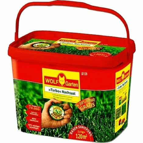 2,4kg Wolf-Garten LR 120 Turbo Nachsaat Ausführung: 2,4kg Wolf-Garten LR 120 Turbo Nachsaat Ausführung: -WOLF-GARTEN SHOP 11517039 1