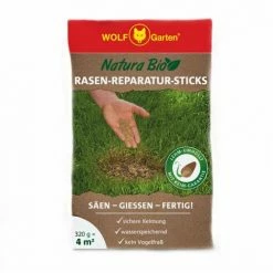 WOLF-GARTEN Rasen Reparatur Sticks R-RS 4 | 320 G | Für 4 M²