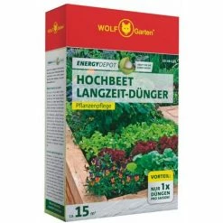 WOLF-GARTEN Hochbeet Langzeitdünger EnergyDepot 15m² | ED-HB 0.81 Kg