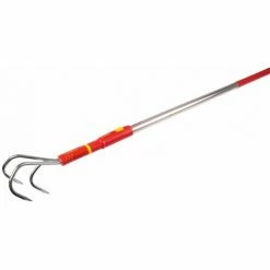 Wolf-Garten Multi-star Grubber Mit Alu-Stiel Gartengrubber Gerätestiel Gartenset