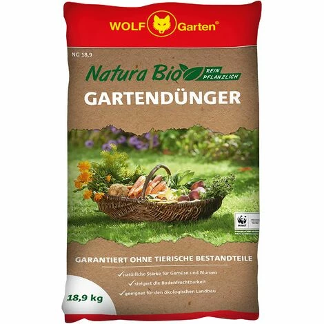 WOLF-GARTEN WOLF Garten Natura Gartendünger Bio 18,9 kg WOLF-GARTEN WOLF Garten Natura Gartendünger Bio 18,9 kg -WOLF-GARTEN SHOP 30929195 1
