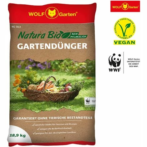 WOLF-GARTEN WOLF Garten Natura Gartendünger Bio 18,9 kg WOLF-GARTEN WOLF Garten Natura Gartendünger Bio 18,9 kg -WOLF-GARTEN SHOP 30929195 2