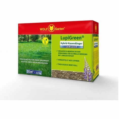 WOLF-GARTEN LU-L 55 D/A LupiGreen® HYBRID-RASENDÜNGER LANGZEIT WOLF-GARTEN LU-L 55 D/A LupiGreen® HYBRID-RASENDÜNGER LANGZEIT -WOLF-GARTEN SHOP 48832193 2