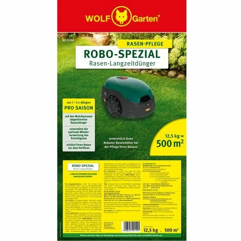 WOLF-GARTEN Rasen-Pflege Robo-Spezial Rasen-Langzeitdünger RO-S 500 WOLF-GARTEN Rasen-Pflege Robo-Spezial Rasen-Langzeitdünger RO-S 500 -WOLF-GARTEN SHOP 52721550 2