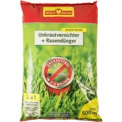 WOLF-Garten SQ 500 Unkrautvernichter Plus Rasendünger 10kg Für 500m²