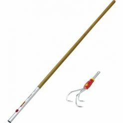 WOLF-GARTEN Wolf Garten Grubber BA-M+ZM140 9cm Arbeitsbreite, Inkl. Eschenstiel